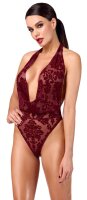Noir Kink Royal Sheer String Body Burgundy L