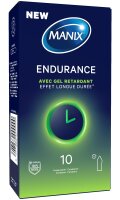 MANIX Endurance Condoms with Delay Gel 10 Pack