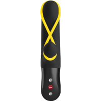 Fun Factory AMORINO Rabbit Vibrator with Silicone Strap Waterproof Black