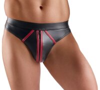 Svenjoyment Wetlook Riostring mit Reißverschluss...