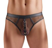 Svenjoyment Netz Riostring mit Wetlook-Details Schwarz M