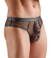 Svenjoyment Netz Riostring mit Wetlook-Details Schwarz L