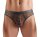 Svenjoyment Netz Riostring mit Wetlook-Details Schwarz XL