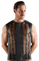 Svenjoyment Netz-Shirt mit Wetlook und...
