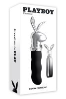 Evolved Playboy Vibrator Bunny On the Go 18,6 cm Black