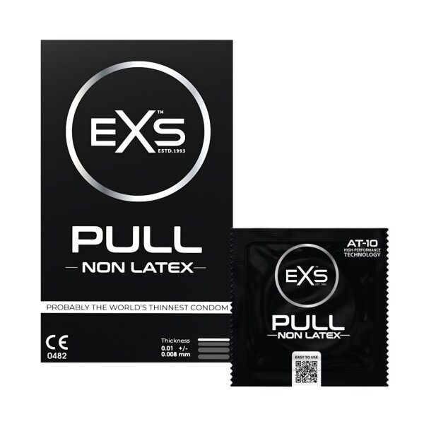 EXS Pull non-latex condoms 3pcs