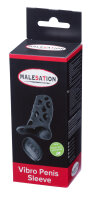 Malesation Vibro Penis Sleeve Black