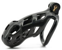 CockLock Robat Käfig Schwarz XXL 10 x 3,7 cm