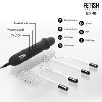 Fetish Submissive Elektrostimulations Wand Vibrator Wasserdicht