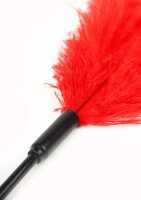 Hidden Desire Double Feather Tickler Red