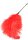 Hidden Desire Double Feather Tickler Red