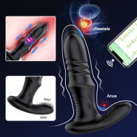 Lovesecret Premium Prostate Massager App Controlled Up & Down 9 Thrusting / Vibration Modes