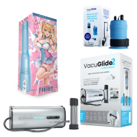 Autoblow VacuGLIDE 2 + Masturbator Adapter + FLESHLIGHT...