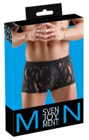 Svenjoyment Pants in Ausbrenner-Optik Schwarz XL