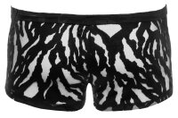 Svenjoyment Pants in Ausbrenner-Optik Schwarz 3XL