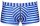 Svenjoyment Striped Pants with Wrist Cuffs Blue White 3XL