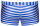 Svenjoyment Striped Pants with Wrist Cuffs Blue White 3XL