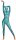 You2Toys Beasty Suits Reptilien Overall mit Kopfmaske L/XL