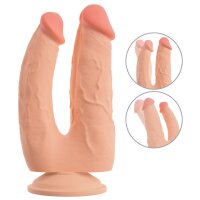 You2Toys Nature Skin Doppel-Naturdildo 20 cm