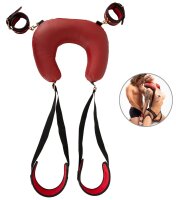 You2Toys Bad Kitty Kombi-Fessel Schwarz Rot