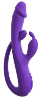 Sweet Smile Rabbit Vibrator mit G-Zonen- und Anal-Tickler