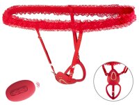 You2Toys Lay-On Vibrator Set with Lace Harness and Remote...