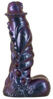 You2Toys Beasty Cocks Tech-Zilla Bang Fantasy Dildo Metallic 23,5 cm