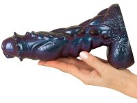 You2Toys Beasty Cocks Tech-Zilla Bang Fantasy Dildo Metallic 23,5 cm