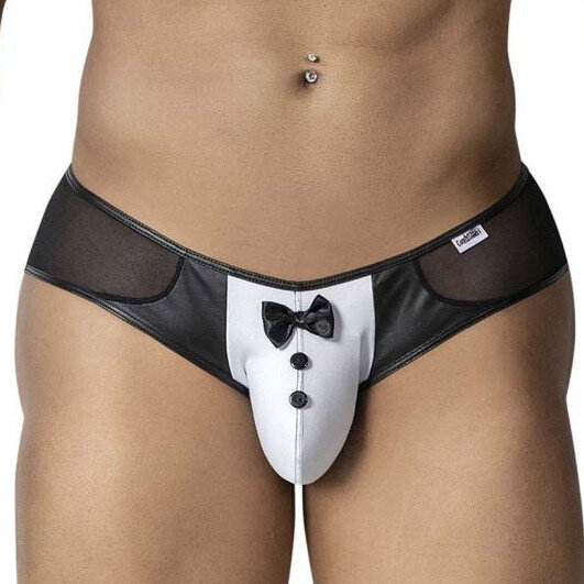CandyMan Nesthor Briefs Black-White S - XL