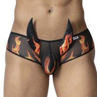 CandyMan Shorty Diable DEMONIS Noir-Flamme S -XL