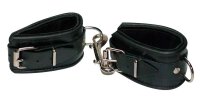 Leather Handcuffs padded