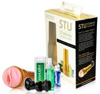 FLESHLIGHT Stamina Value Pack various attachments and suction cup holder set