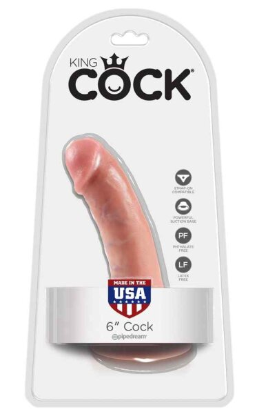 King Cock - Dildo Flesh 15 cm