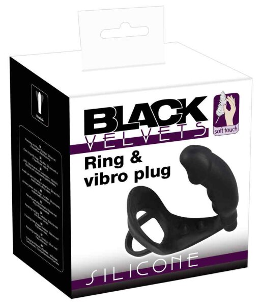 Vibrating Silicone Plug