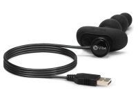 b-Vibe triplet anal beads Black