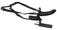 Vibrating Double Dildos with Harness