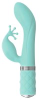 Pillow Talk - Kinky Teal Dual Vibrator