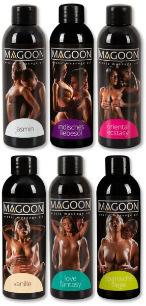 Best of Magoon Massage oil 6 x 100 ml