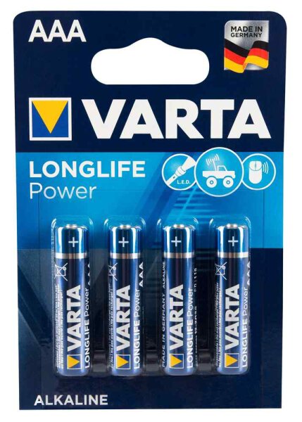 Varta Micro-Batterien AAA 4er Set
