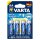 Varta Mignon-Batterien AA 4er Set