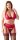Bra Set red 95D/2XL