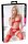 Shelf Bra Set red 80B/M