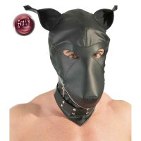 Lederimitat Dog Mask S-L