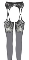 Netzstraps-Strumpfhose mit Muster S - L
