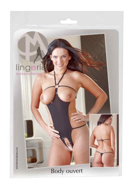 Body offen schwarz S - L