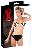 Latex Slip schwarz S