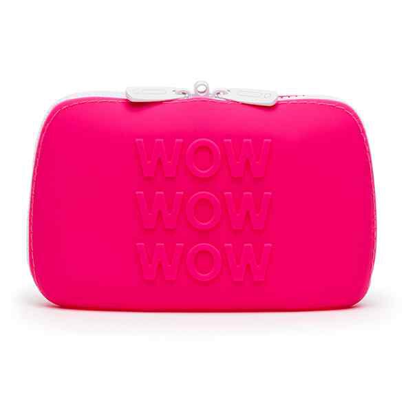 Happy Rabbit - WOW Storage Zip Bag Small Pink