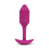 B-Vibe - Vibrating Snug Plug M Rose