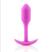 B-Vibe Snug Butt Plug 1 Fuchsia