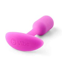 B-Vibe Snug Butt Plug 1 Fuchsia